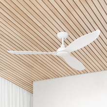 Claro Allure 132cm White DC Ceiling Fan with Remote Control